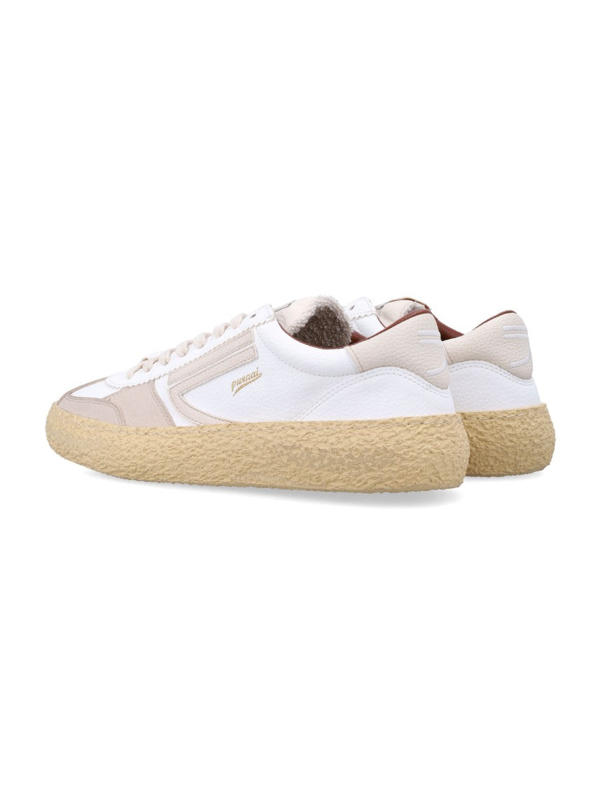 Puraai Vintage Suede Low-Top Sneakers