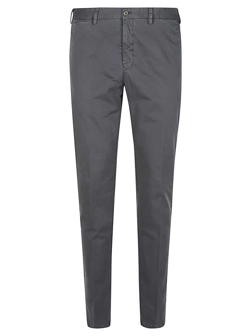 Pt Torino Slim Tailored Cotton Pants