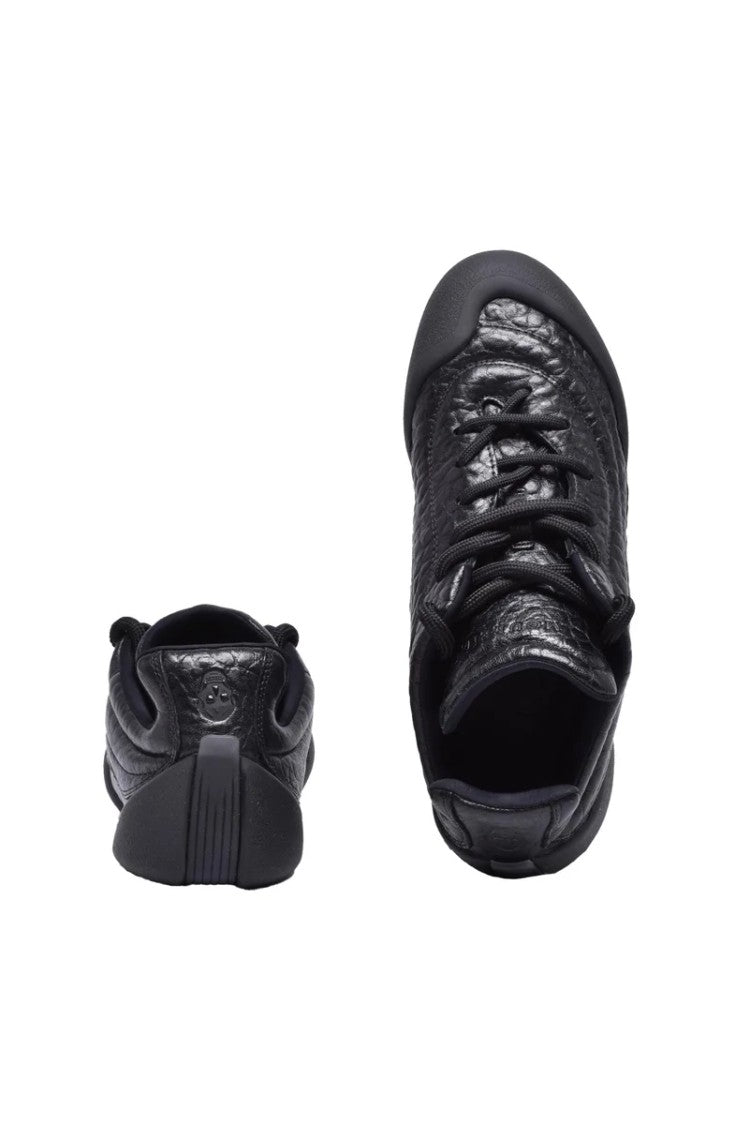 Alexander Mcqueen Dumbo Grain Sneakers - Black