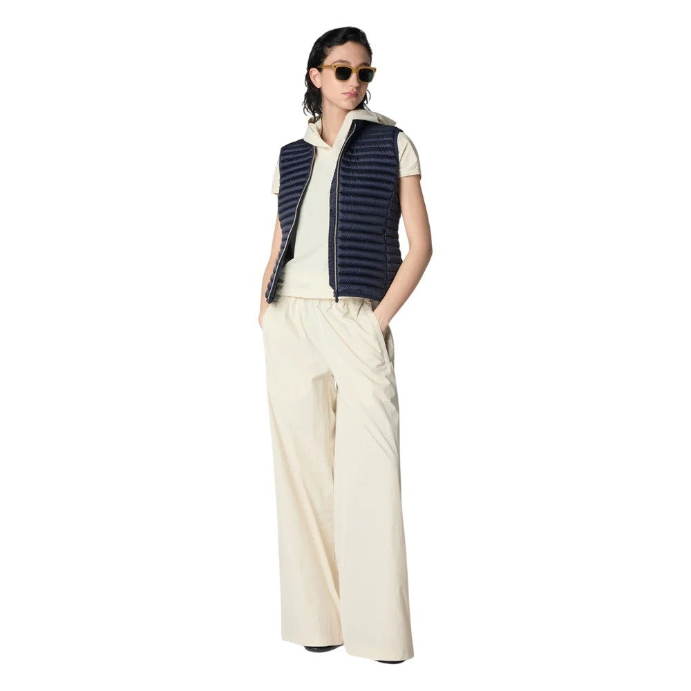 Save The Duck Slim Fit Vest With Mandarin Collar