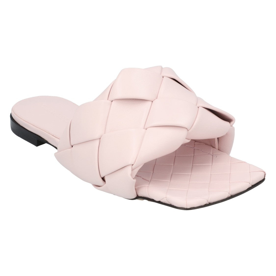 Bottega Veneta Lido Flat Sandal Pink