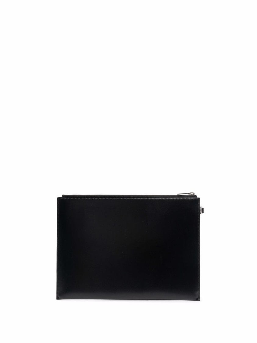 Saint Laurent Rectangle Calf Leather Pouch