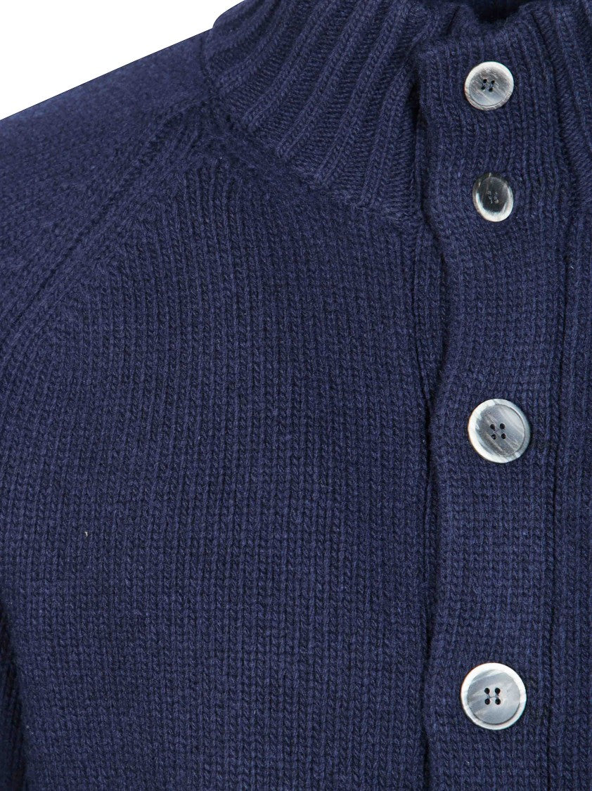 Altea Ribbed Buttoned Cardigan
