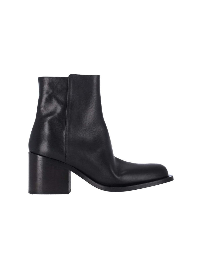 Enfants Riches Déprimés "Frankie" Ankle Boots, In Black Leather