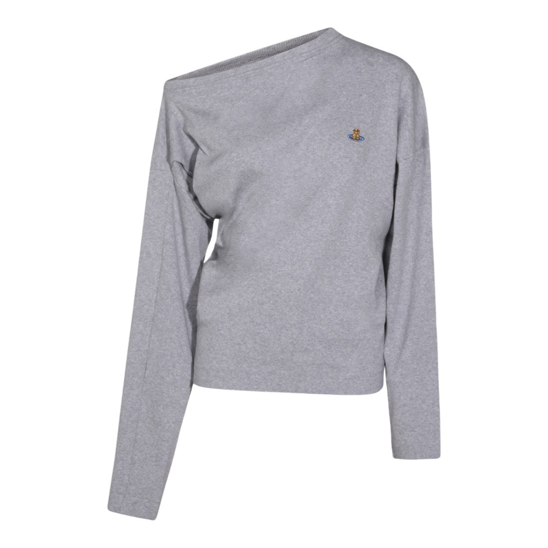 Vivienne Westwood Asymmetrical Grey Sweater