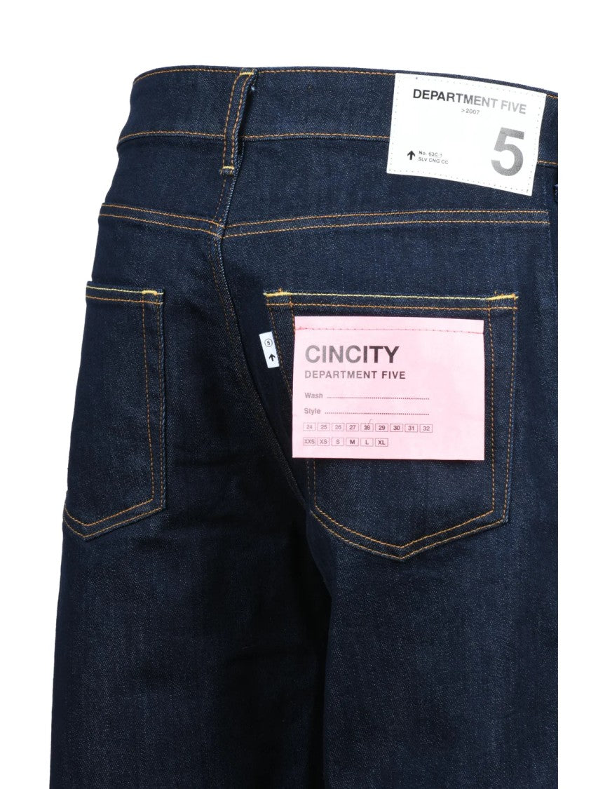 Department 5 Colored Wide-Leg High-Waist Denim Jeans