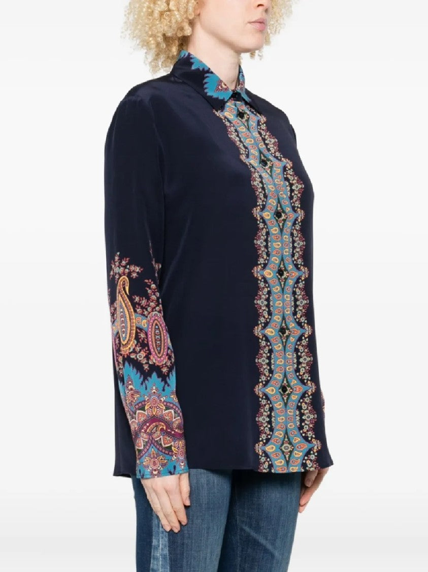 Etro Intricate Paisley Pattern Shirt