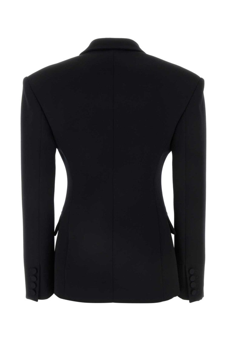 Valentino Garavani Black Wool Blazer