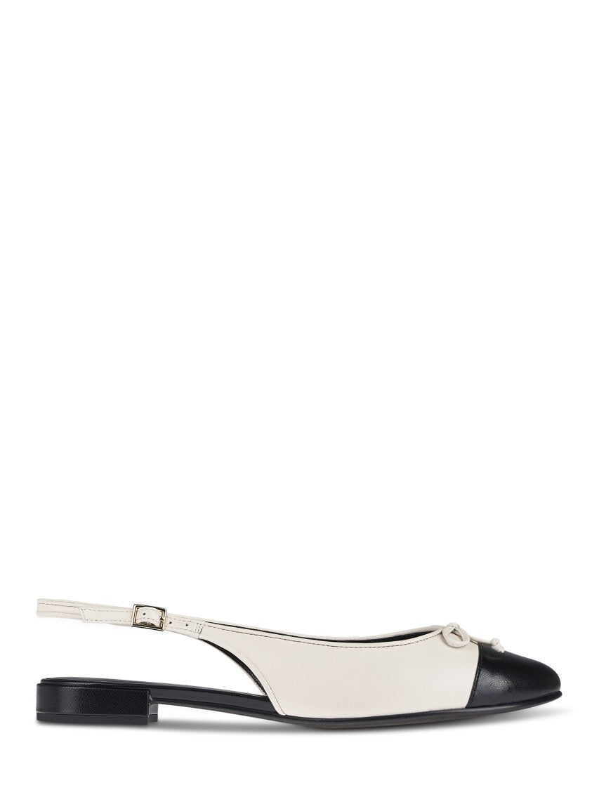 Tory Burch Pointed Toe Slingback Flats