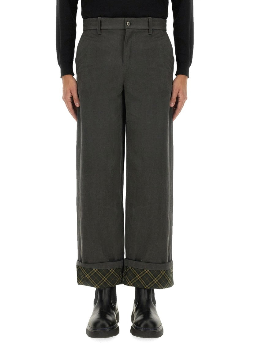 Burberry Wide-Leg Carpenter Pants