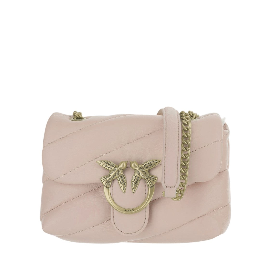 Pinko Puff Shoulder Bag With Diagonal Quilting