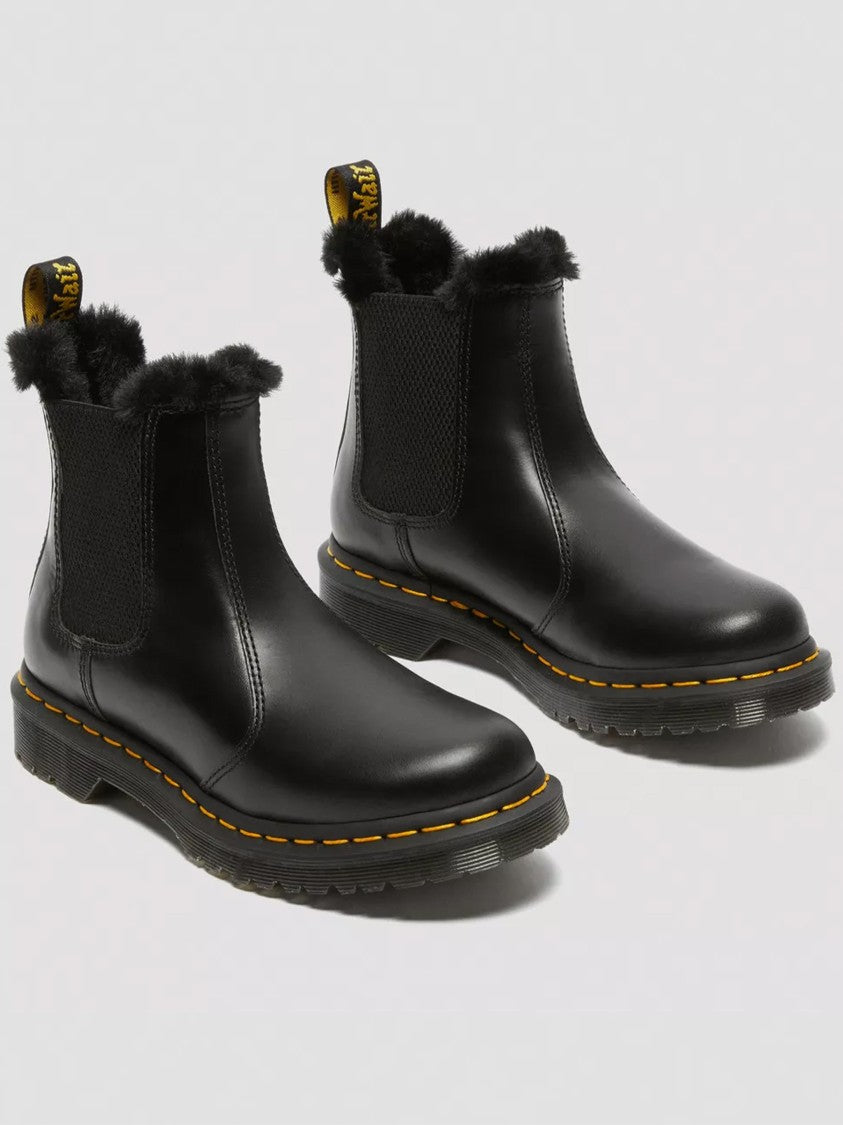 Dr. Martens 2976 Leonore Fur Lined Leather Boots