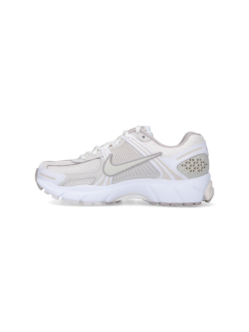 Nike "Zoom Vomero 5" Sneakers, In White Fabric