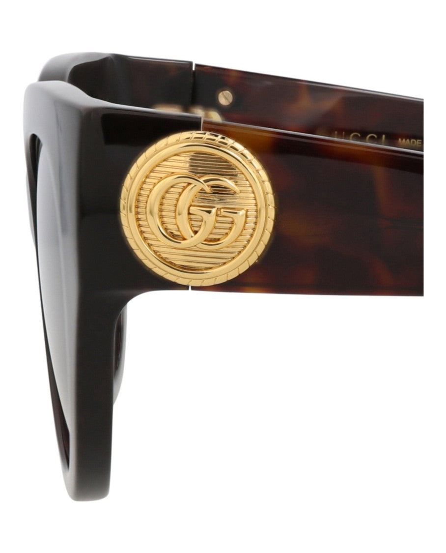 Gucci Cat Eye-Frame Recycled Acetate Sunglasses