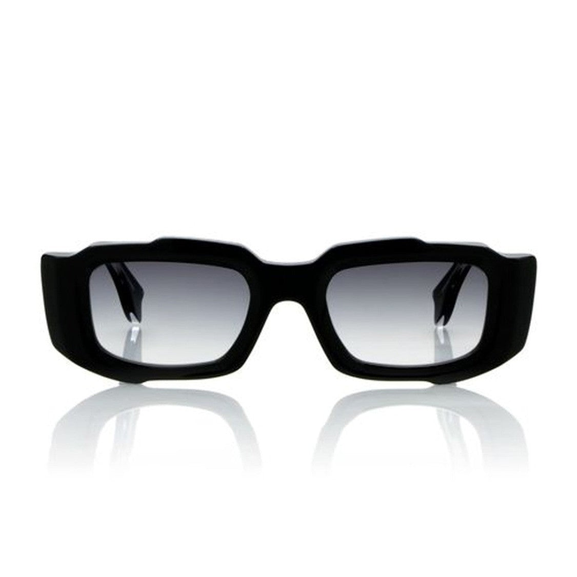 Monokol Black Mk285 Acetate Rectangular Sunglasses