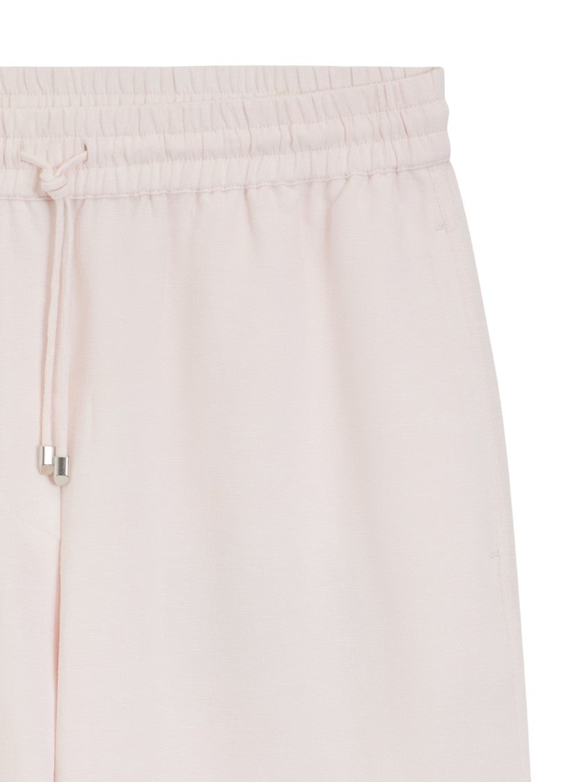 Boss Relaxed Fit Drawstring Wide-Leg Pants