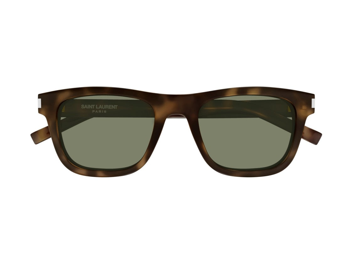 Saint Laurent Sl 819 Metallic Tortoiseshell Square Sunglasses