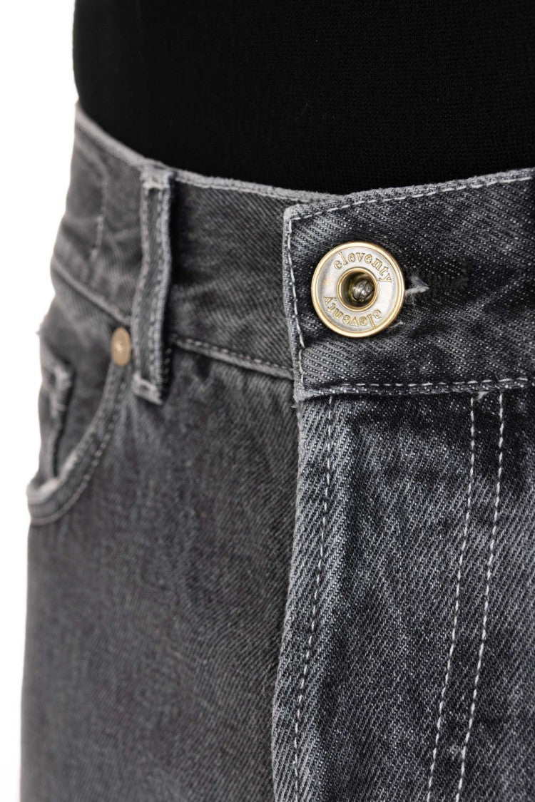 Eleventy Pure Cotton Gray Jeans
