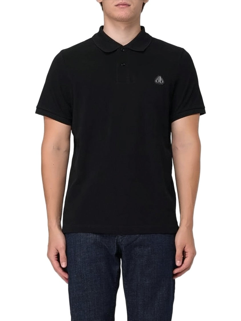 Moose Knuckles Short-Sleeve Polo Shirt With Traditional Collar