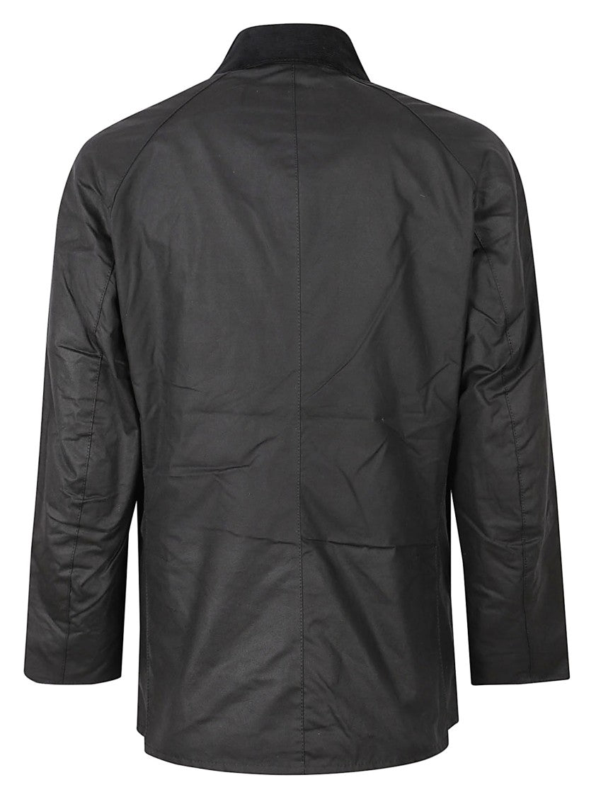 Barbour Structured Matte Finish Waxed Cotton Jacket