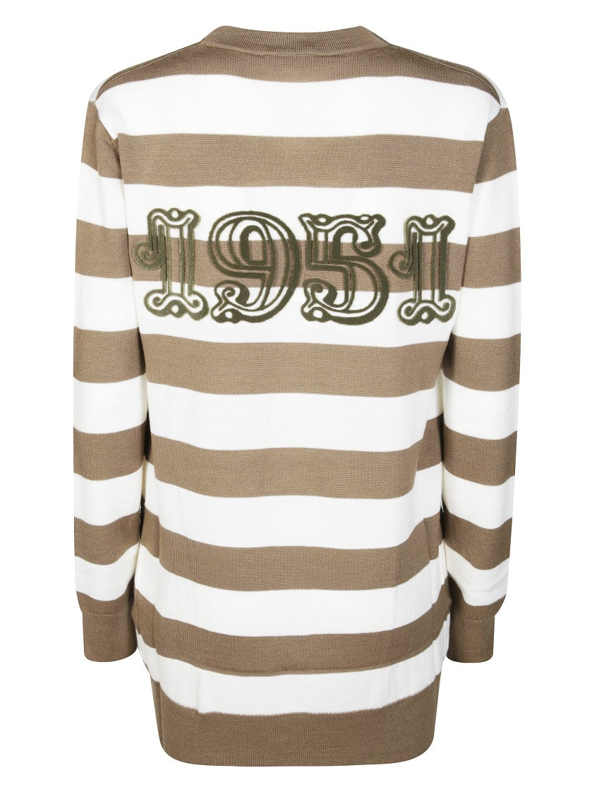 Max Mara Open-Front Ribbed Cardigan