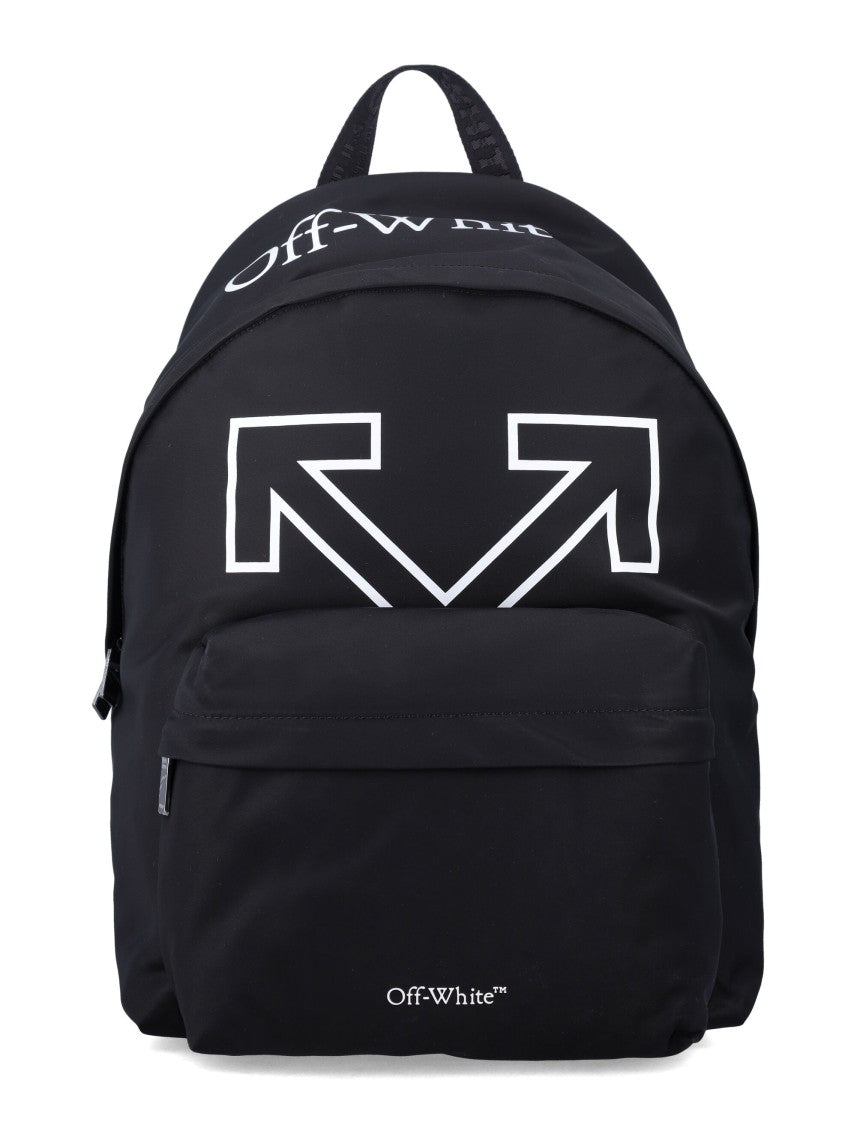 Off-White Heritage Day Off Arrows Logo Zip Backpack