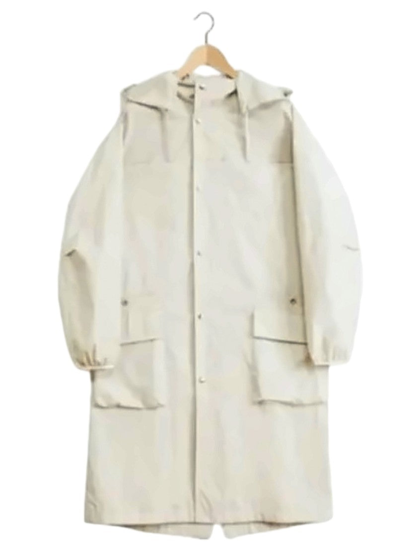 Lemaire Long Hooded Coat With Minimalist Design