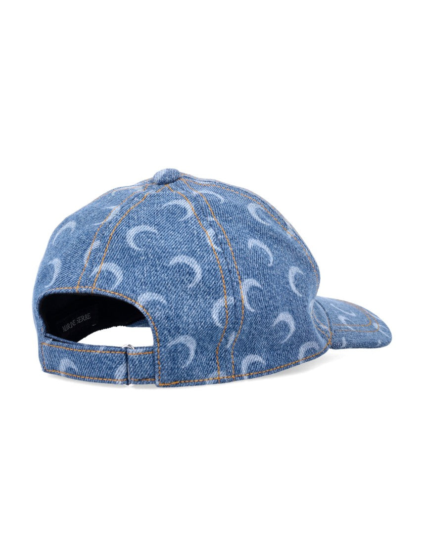Marine Serre Denim Cap Moon Sneakers