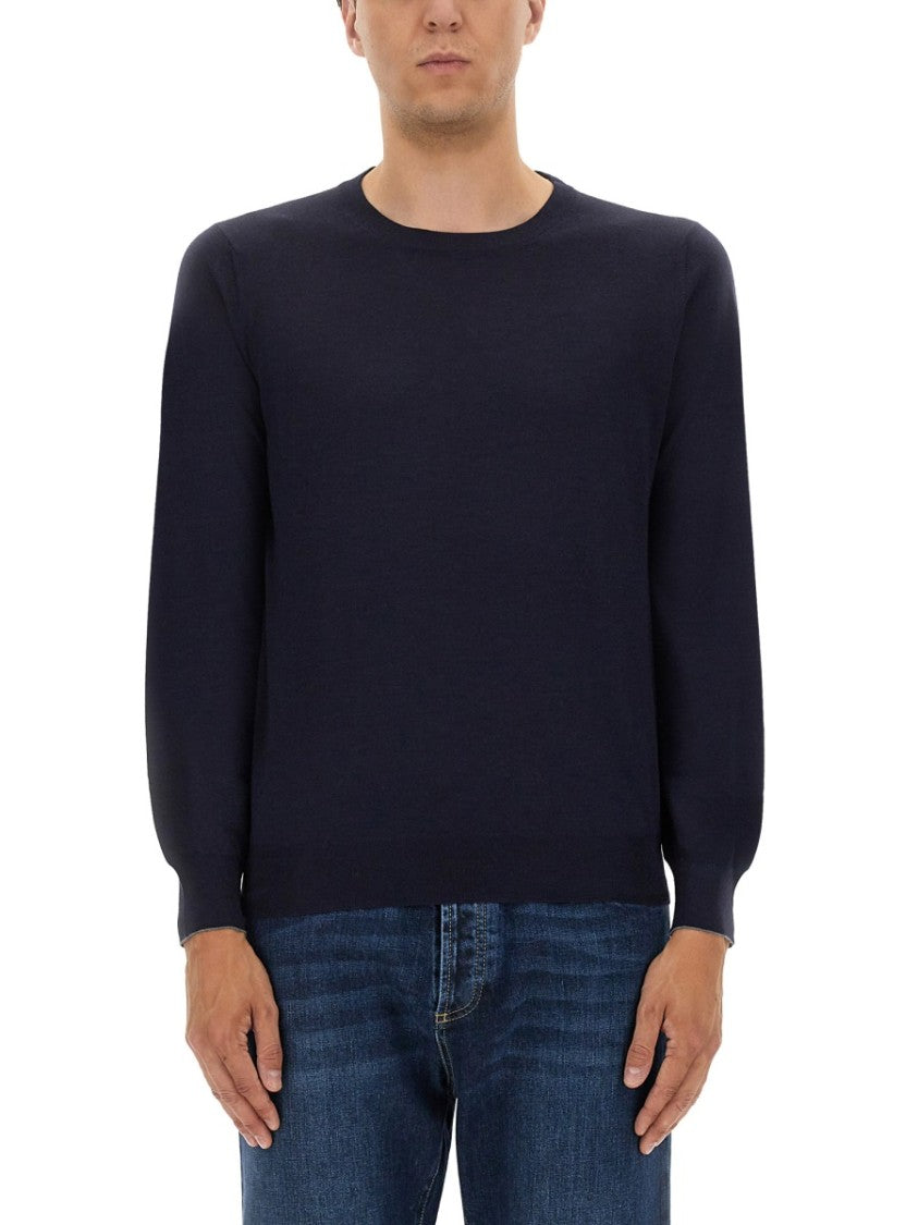 Brunello Cucinelli Wool Crew Neck Sweater