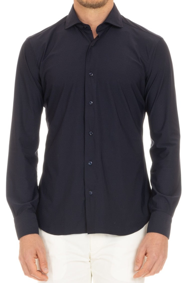 Barba “La Polo” Stretch Cotton Shirt