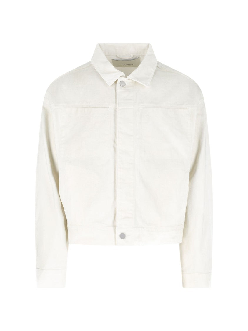 Entire Studios Gem Denim Jacket – Cream