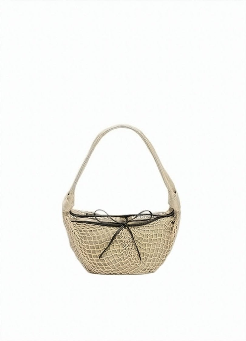 Lemaire Crescent-Shaped Woven Net Lemaire Bag