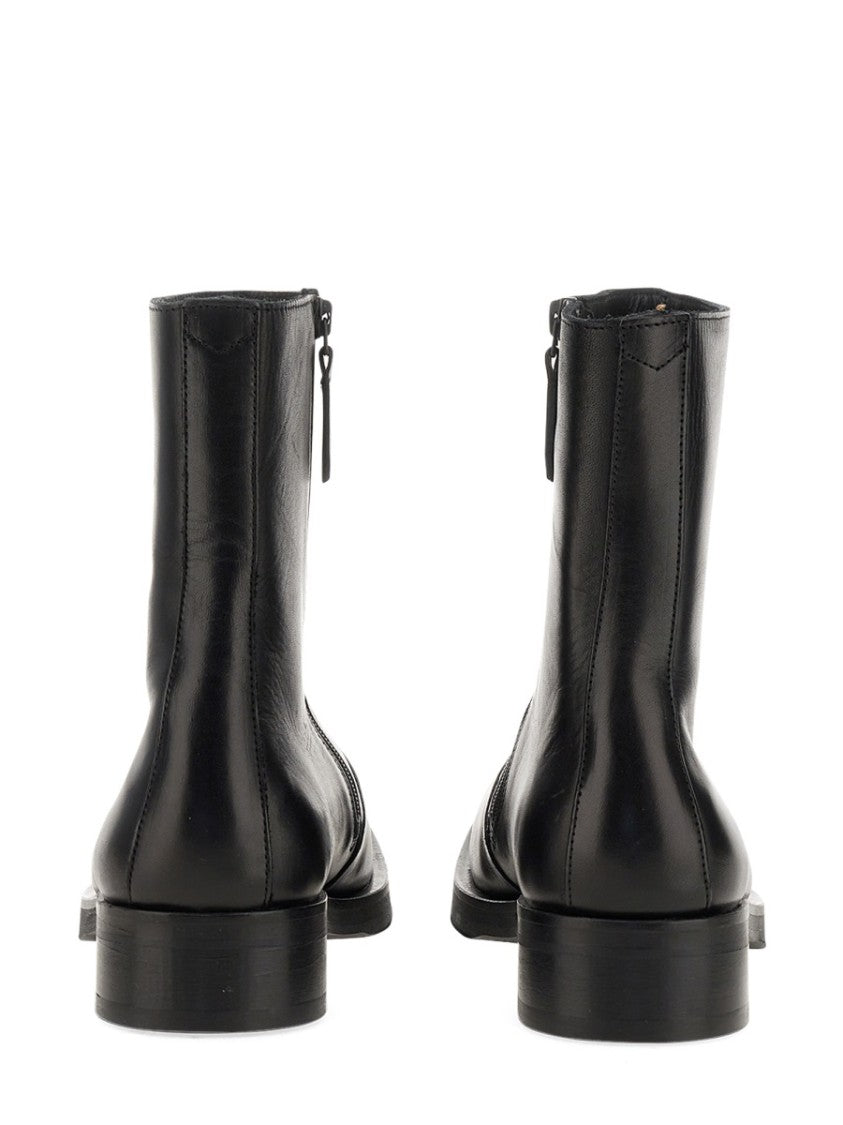 Our Legacy Camion Leather Ankle Boots