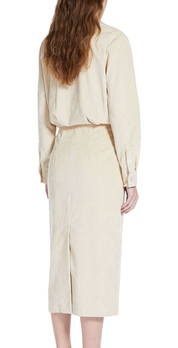 Max Mara Textured Corduroy Two-Piece Outfit