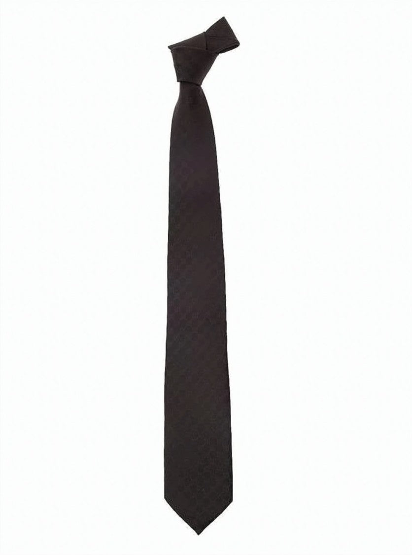 Gucci Silk Necktie With Subtle Textured Pattern