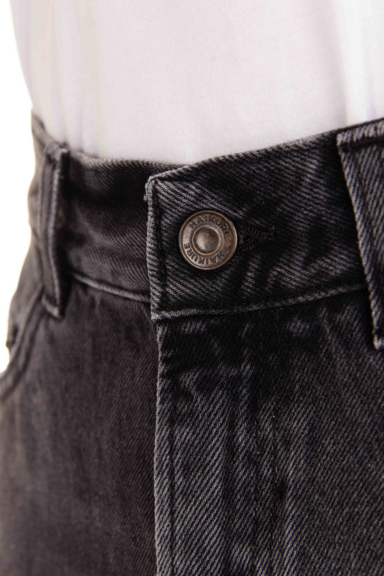 Haikure Winona Spider Black Carpenter Loose Fit Jeans