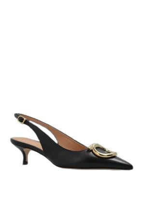 Ferragamo Sara 40 Pointed Toe Slingback Pumps