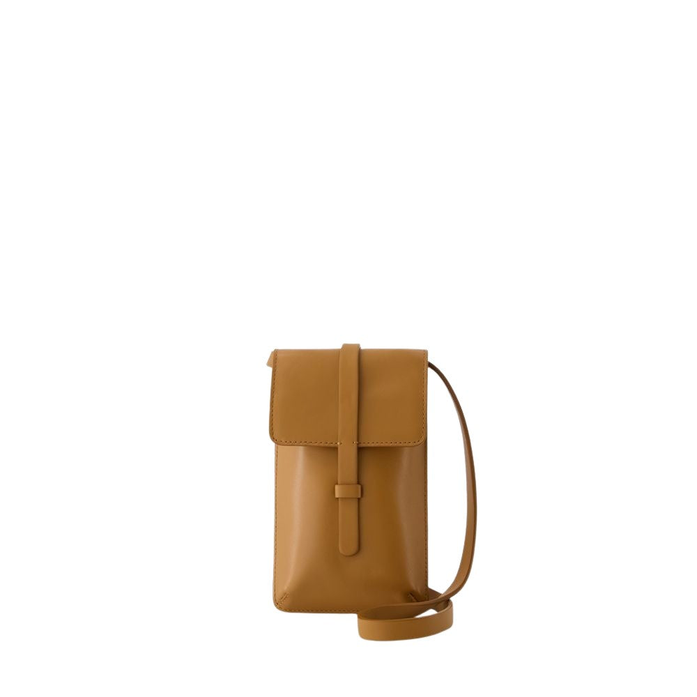 Ines De La Fressange Leonore Crossbody - Leather - Camel