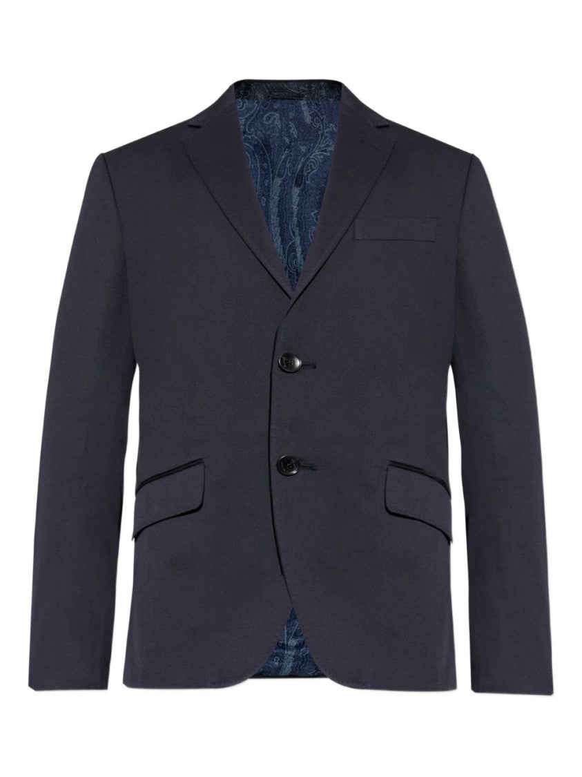 Etro Tailored Blazer With Notch Lapels