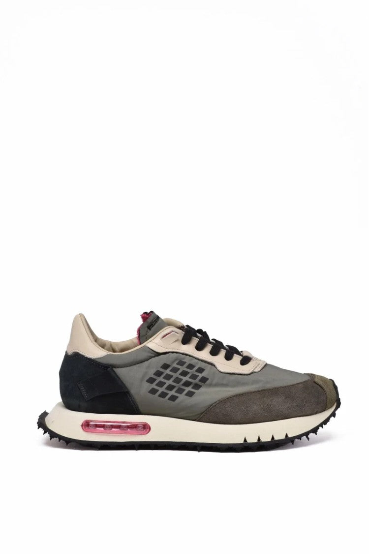 Be Positive Space Race Sneakers - Military Green