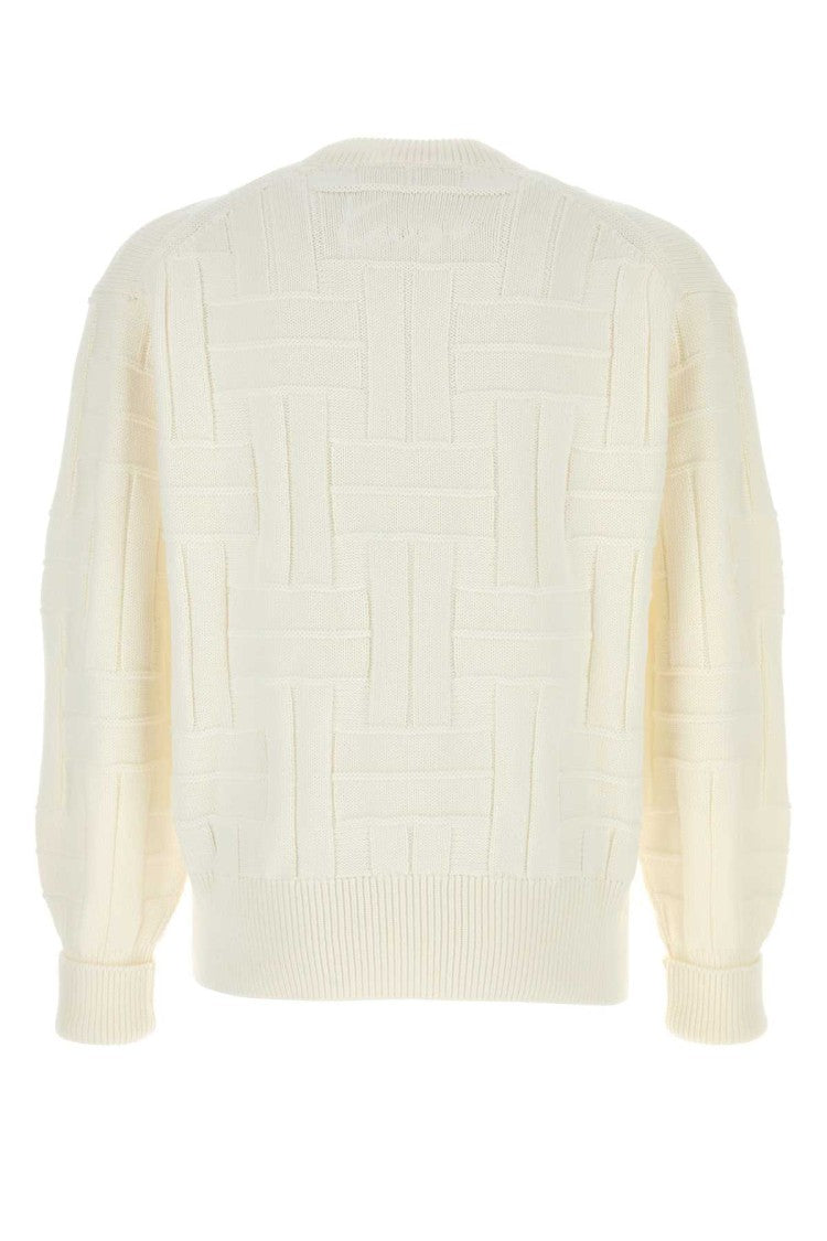 Kenzo White Cotton Sweater