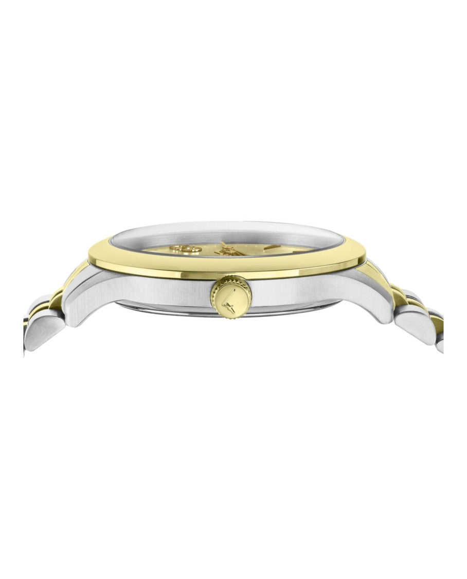 Ferragamo Duo Gold Silver Two-Tone Watch