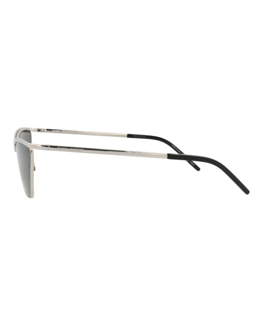 Saint Laurent Cat Eye-Frame Metal Sunglasses