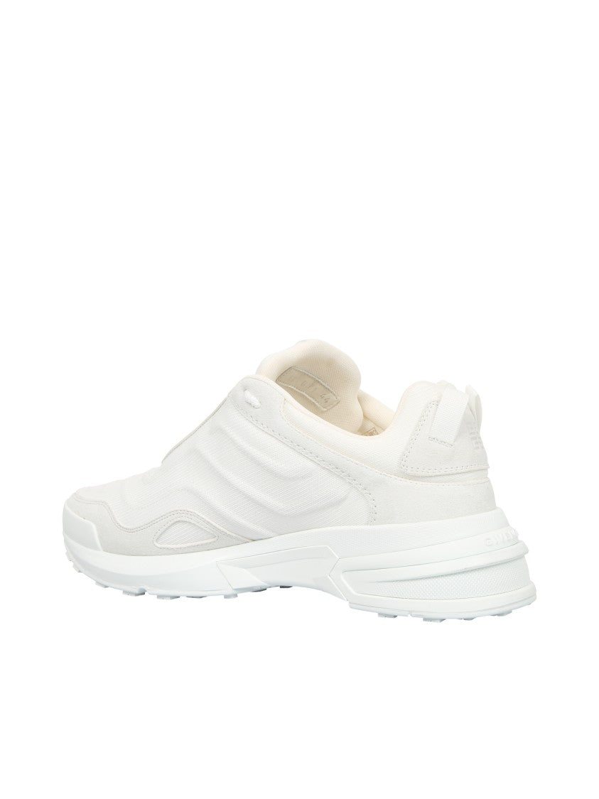 Givenchy Premium White Sneakers With Signature 4G Motif