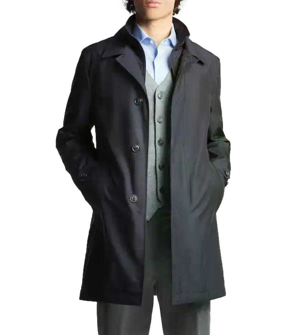 Fay Baltic Morning Wool-Blend Double-Front Casual Jacket
