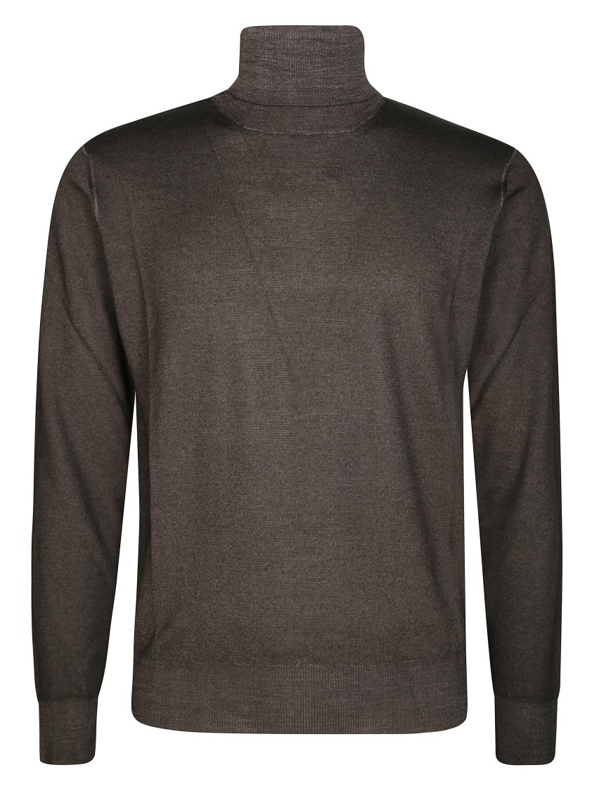 Altea Fitted Turtleneck Merino Wool Sweater