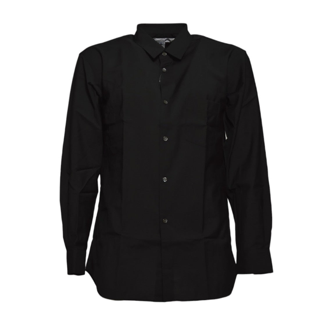Comme Des Garçons Black Stretch Cotton Shirt