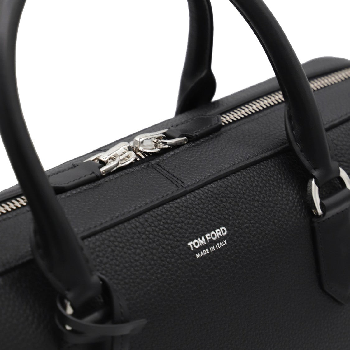 Tom Ford Structured Black Briefcase
