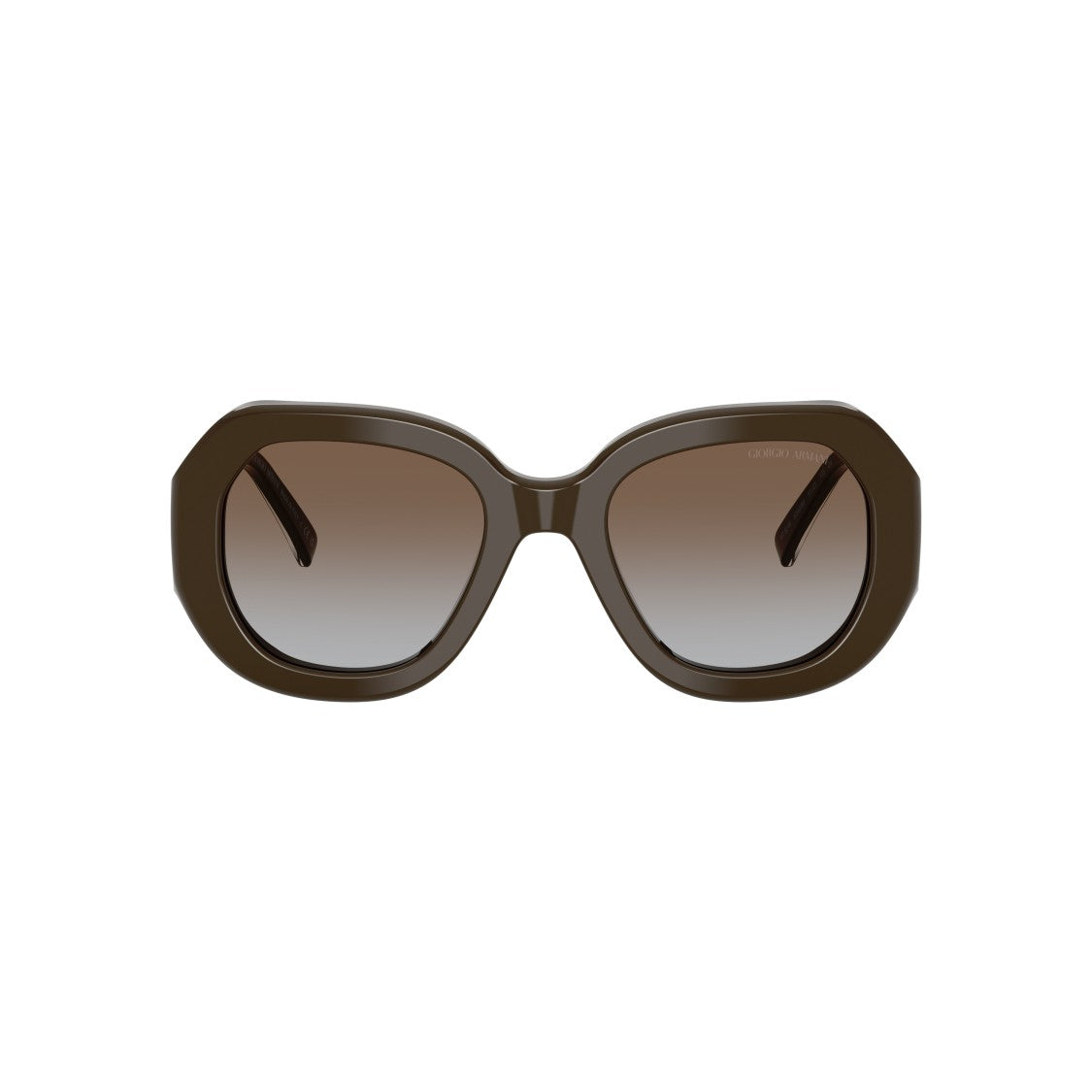 Giorgio Armani 0Ar8248 Oversized Geometric Sunglasses With Glossy Finish