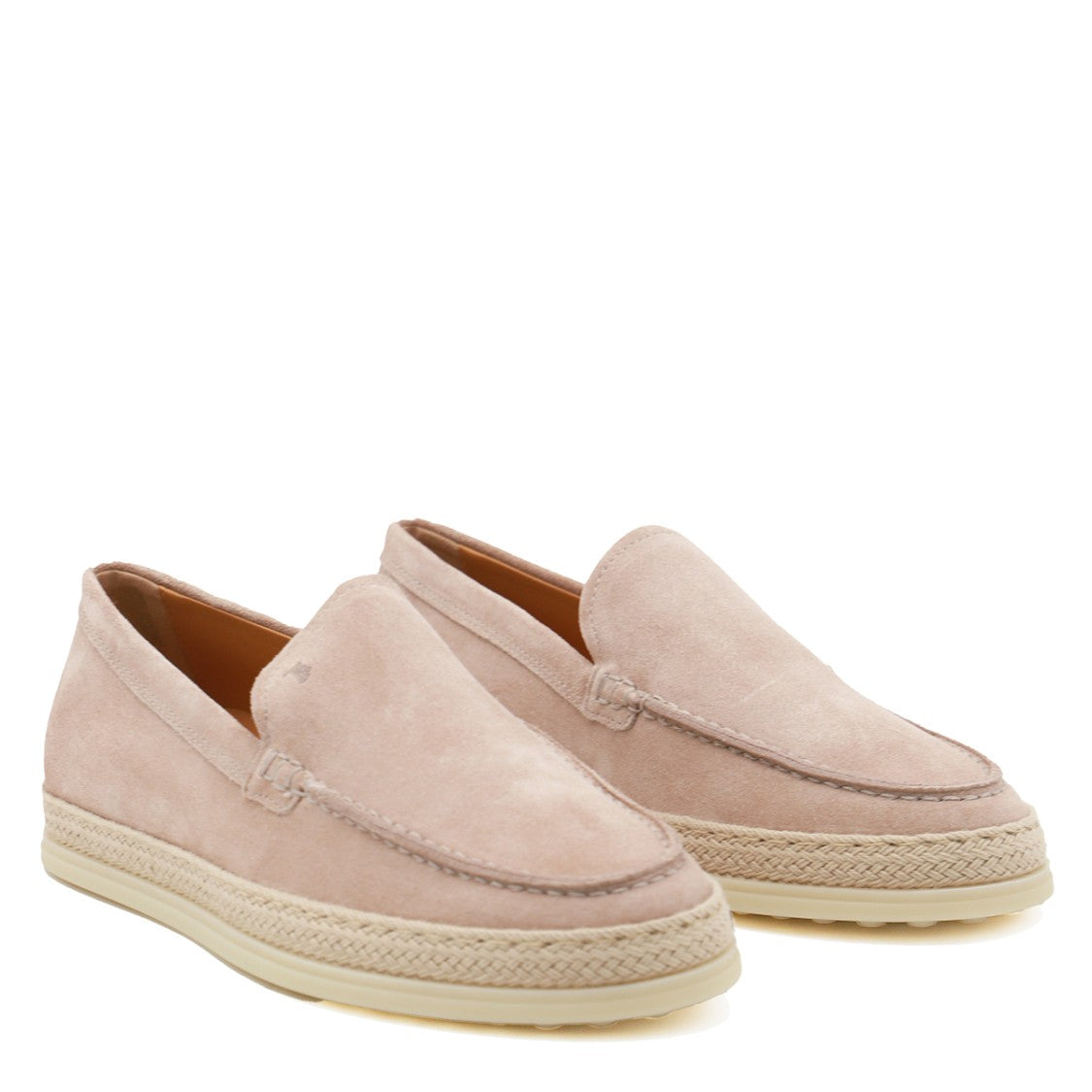 Tod's Beige Leather Loafers